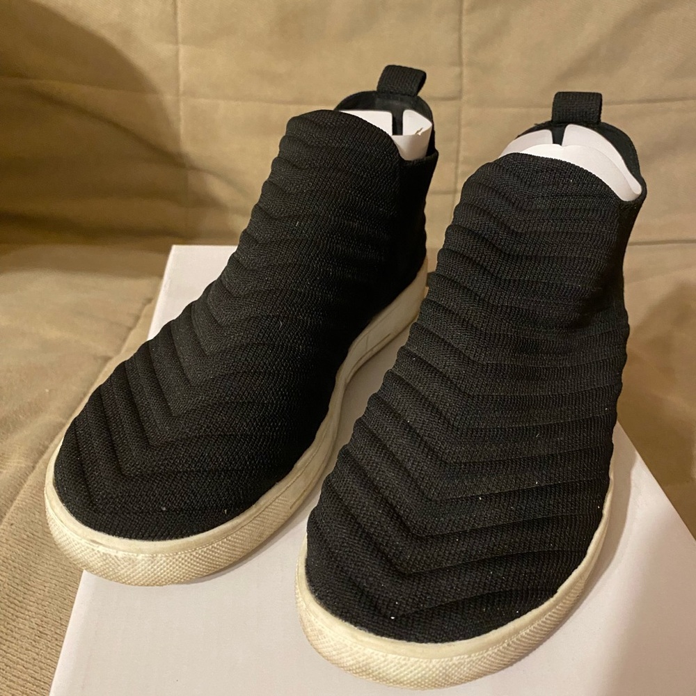 Sonoma Ortholite Comfort Knit Black Slip-On Sneakers